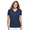 BELLA CANVAS Unisex Heather CVC Short Sleeve V-Neck T-Shirt for Everyday Wear & Custom Print Essential Tee